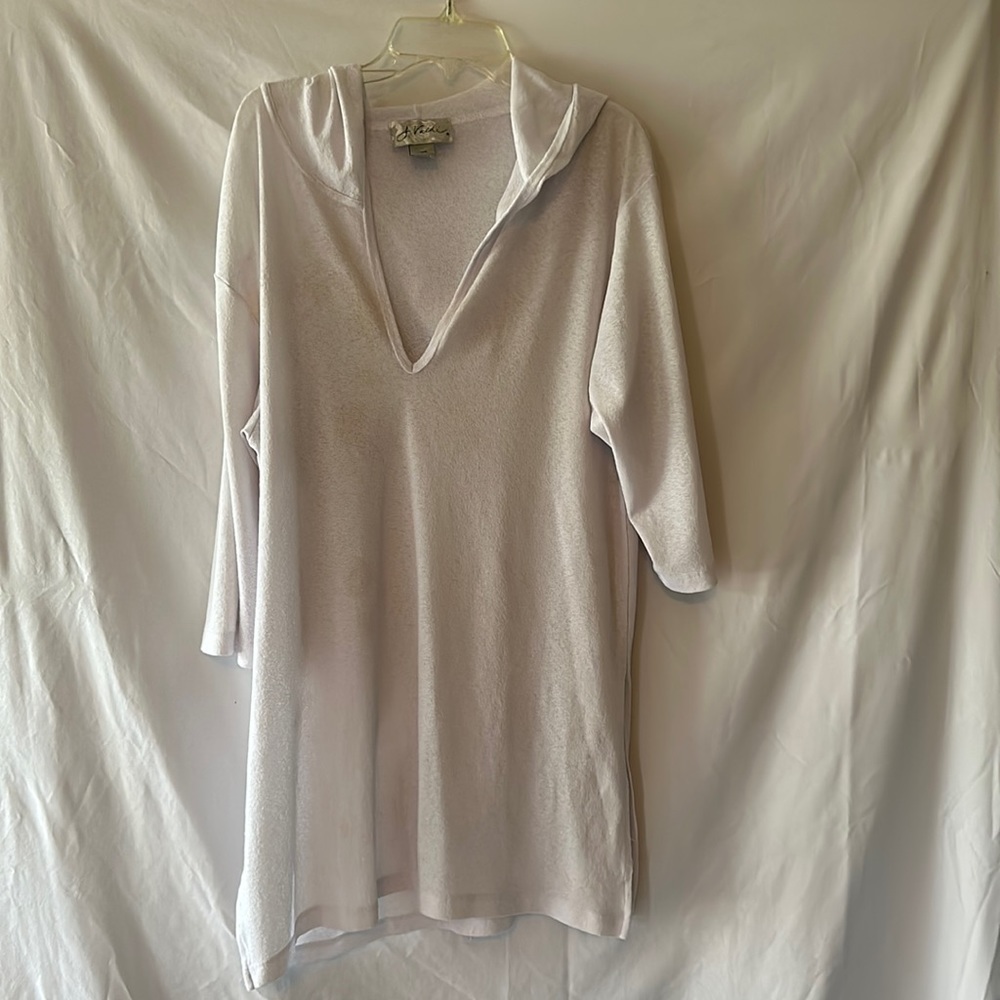 Ladies  white beach cover up